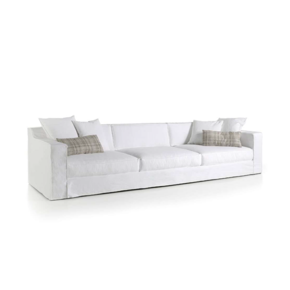 Canapé 39 - Steetson - Versatile modern sofa, beech & pine, color options - Pacific Compagnie.