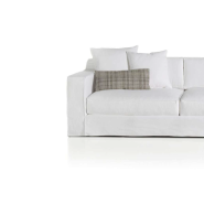 Canapé 39 - Steetson - Spacious dual‑size sofa, natural wood finish - Pacific Compagnie.