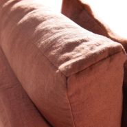 Canapé 39 - Uppsala - Modern beech‑pine sofa, compact size - Pacific Compagnie.