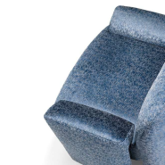 Fauteuil 39‑Baltimore - Modern pine seat, high‑density foam comfort - Pacific Compagnie.