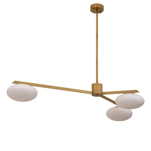 Chandelier 24 - Evergreen - touche artistique luxueuse - Pacific Compagnie.