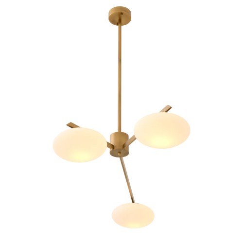 Chandelier 24 - Evergreen - design contemporain luxueux - Pacific Compagnie.