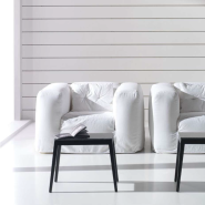 Fauteuil 39 - Gunilla - Compact wooden armchair, multiple finish options - Pacific Compagnie.
