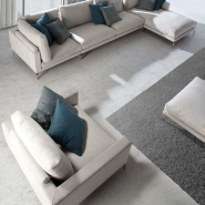 Fauteuil 39 - Strada - Modern beech armchair, pine accents, multiple colors - Pacific Compagnie.
