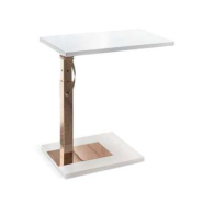 Table d'appoint 39 - Vermont style rustique bois et acier - Pacific Compagnie.