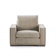 Fauteuil 39 - Ascot - Fauteuil en bois de hêtre et pin, design élégant - Pacific Compagnie.