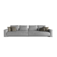 Canapé 39 - Arnold - Sleek modular couch, sturdy wood‑metal blend, multiple hues - Pacific Compagnie.