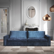 Canapé 39 - Fairmont - Versatile sofa, pine wood legs, multiple color options - Pacific Compagnie.