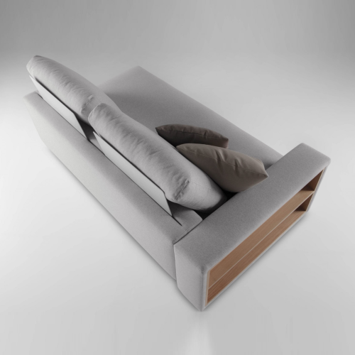 Canapé Modulaire 39 - Arnold – design épuré bois‑hêtre – Pacific Compagnie.