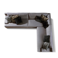Canapé Modulaire 39 - Four Seasons - design contemporain, mousse haute densité - Pacific Compagnie.