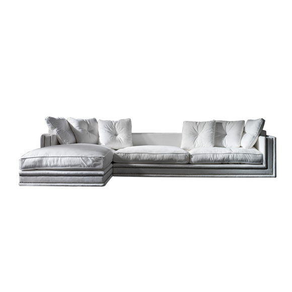 Canapé Modulaire 39‑Mayfair - Sofa modulaire élégant, bois hêtre/pin, mousse haute densité – Pacific Compagnie.
