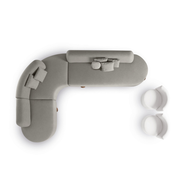 Canapé Modulaire 39 - Turner - structure robuste, configuration personnalisable - Pacific Compagnie.