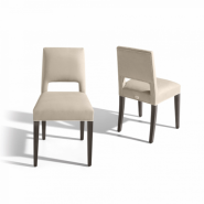 Chaise 39 - Beaufort - assise mousse haute densité, design épuré - Pacific Compagnie.