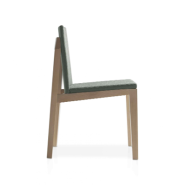 Chaise 39 - Bergen - modern pine frame, multi‑color upholstery - Pacific Compagnie.