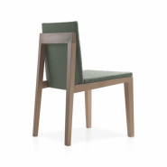 Chaise 39 - Bergen - ergonomic beech chair, space‑saving design - Pacific Compagnie.