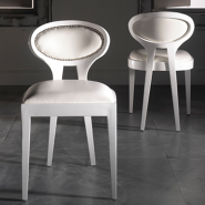 Chaise 39 - Nightingale - Beech‑pine chair with high‑density foam, multi‑color options - Pacific Compagnie.