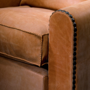 Fauteuil 39 - Andrew - Beech armchair with high‑density foam, multiple colors - Pacific Compagnie.