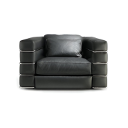 Fauteuil 39 - Babylon Berlin - Fauteuil design robuste en hêtre, pin et métal - Pacific Compagnie.