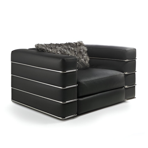 Fauteuil 39 - Babylon Berlin - Fauteuil élégant bois et métal, coloris variés - Pacific Compagnie.