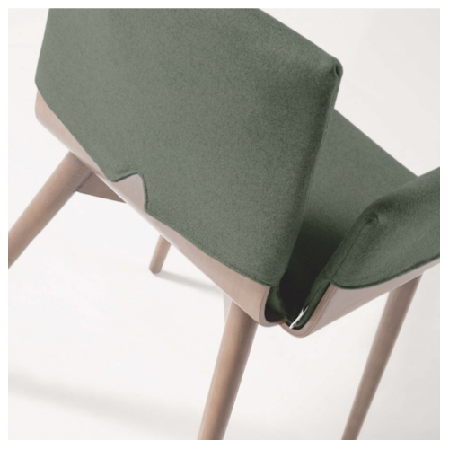 Fauteuil 39 - Maiko - Fauteuil en bois hêtre, coloris variés - Pacific Compagnie.