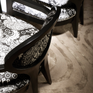 Fauteuil 39 - Nightingale Low - Compact beech armchair, sleek lines - Pacific Compagnie.