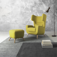 Fauteuil 39 - You - Versatile indoor armchair, durable wood construction - Pacific Compagnie.