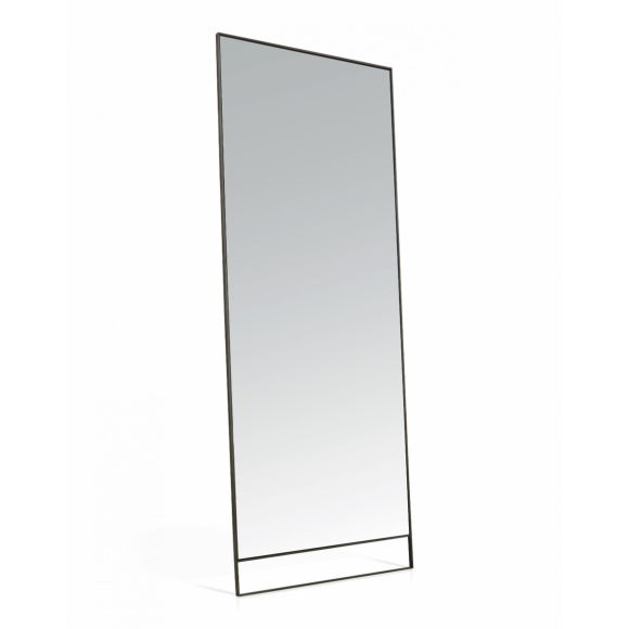 Miroir 39 - Denmark - Tall glass mirror with metal frame - Pacific Compagnie.