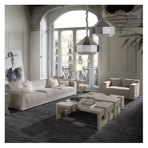 Table basse 39 - Potemkin - Compact pine‑beech coffee table, multiple color options - Pacific Compagnie.