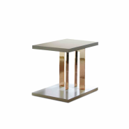Table d'appoint 39 - Millenium - Compact beech‑pine side table, multiple colors - Pacific Compagnie.