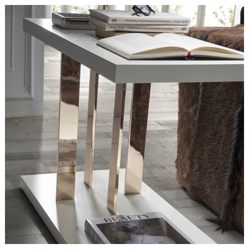Table d'appoint 39 - Millenium - Stylish wooden accent table, versatile finish - Pacific Compagnie.