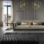 Table d'appoint 39 - Millenium - Modern beech‑pine end table, space‑saving design - Pacific Compagnie.