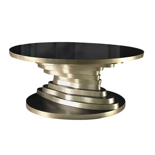 Table de repas 39 - Goldeneye, finition chêne clair, 245 cm - Pacific Compagnie.
