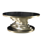 Table de repas 39 - Goldeneye, finition chêne clair, 245 cm - Pacific Compagnie.