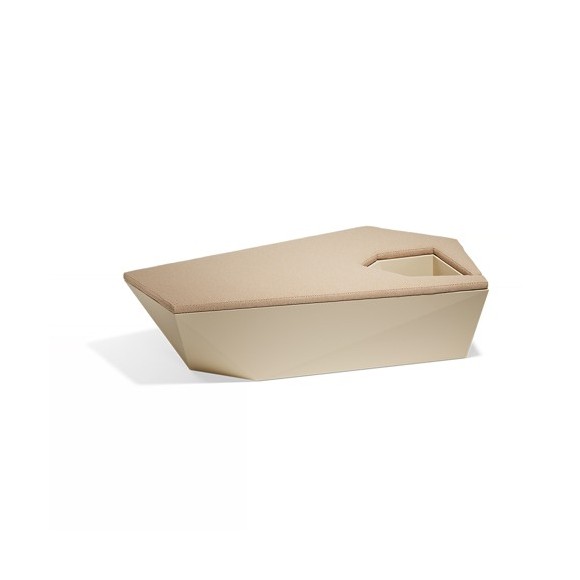 Banc 111 - Faz - modern recyclable polyethylene bench, multiple colors - Pacific Compagnie.