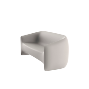 Canapé 111 - Blow - Sleek indoor/outdoor couch, eco-friendly material - Pacific Compagnie.