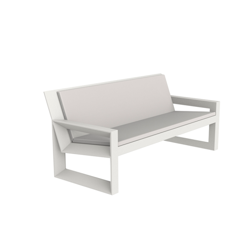 Canapé 111 - Frame - Compact footprint, contemporary design, sustainable polyethylene - Pacific Compagnie.