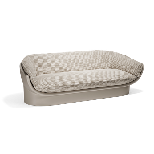 Canapé 111 - Luna - Sleek indoor/outdoor lounge piece, eco‑friendly material - Pacific Compagnie.