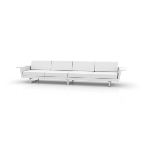 Canapé Modulaire 111 - Delta - Versatile modular couch, green PE construction, assorted hues - Pacific Compagnie.