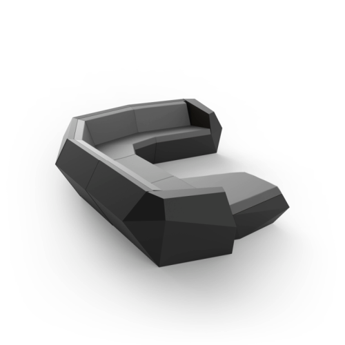 Canapé Modulaire 111 - Faz - concept éco‑responsable, modularité - Pacific Compagnie.