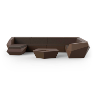 Canapé Modulaire 111 - Faz - Adaptive sofa system, recyclable polymer, multiple colour options - Pacific Compagnie.