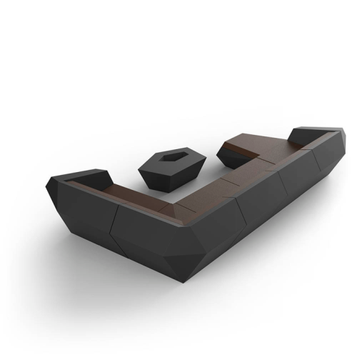 Canapé Modulaire 111 - Faz - structure modulable, éco‑design - Pacific Compagnie.