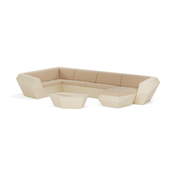 Canapé Modulaire 111 - Faz - Contemporary modular couch, recyclable material, colorful selections - Pacific Compagnie.