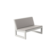 Canapé Modulaire 111 - Frame – couleur personnalisable, polyéthylène recyclable – Pacific Compagnie.