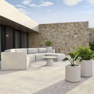Canapé Modulaire 111 - Gatsby - Modular sofa in recyclable polyethylene, vibrant colors - Pacific Compagnie.