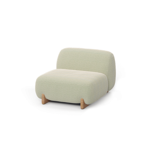 Canapé Modulaire 111 - Milos - sleek modular arrangement, lightweight construction - Pacific Compagnie.