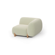 Canapé Modulaire 111 - Milos - flexible sofa, wood‑polyurethane blend - Pacific Compagnie.