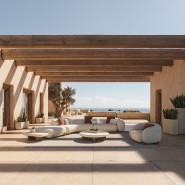 Canapé Modulaire 111 - Milos - Canapé modulaire 111-Milos, design contemporain en bois - Pacific Compagnie.