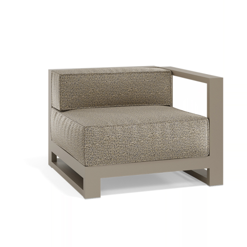 Canapé Modulaire 111 - Posidonia - stylish modular couch with metal frame - Pacific Compagnie.