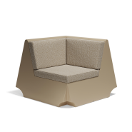 Canapé Modulaire 111 - Rest - structure en polyéthylène recyclable - Pacific Compagnie.