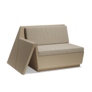Canapé Modulaire 111‑Rest - Stylish modular lounge, multiple hues available - Pacific Compagnie.